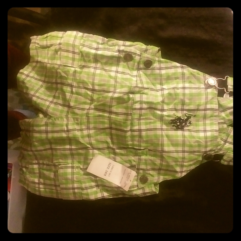 24M US Polo short overalls